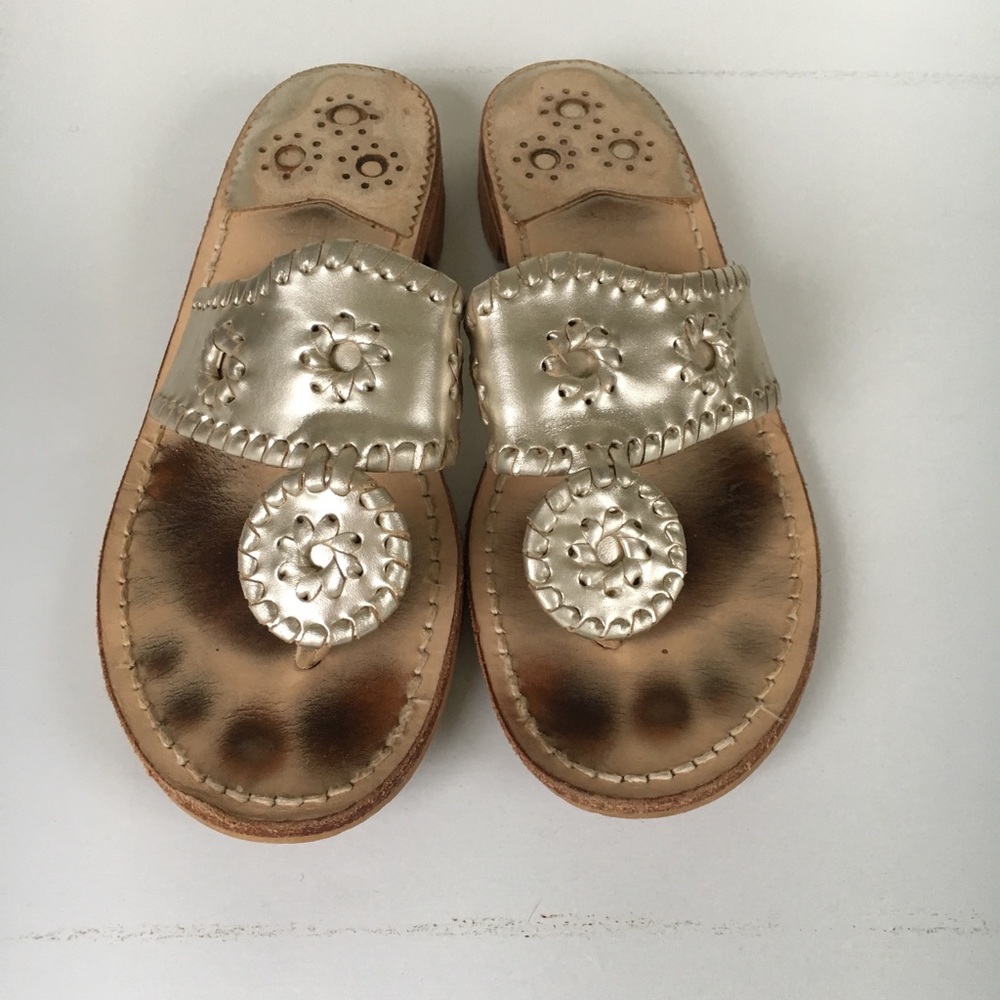Platinum Jack Rogers 6.5